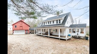 Country Living at Its Finest: Sprawling Farmhouse Estate with Pond, Trails, and More