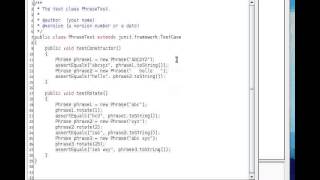 Refactoring for Unit Testing Example