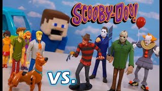 Scooby Doo vs. HORROR MOVIE MONSTERS?! Toony Terrors Figures!