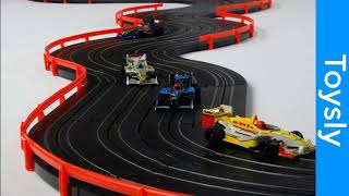 AFX TOMY HO SLOTCAR SUPER INTERNATIONAL 4 LANE RACE CAR SET MEGA G PLUS AFX21018