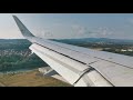 lufthansa lh911 airbus a320neo d aini approach landing taxi to gate at frankfurt am main