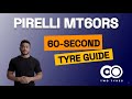 Pirelli MT60RS - Motorcycle Tyre Review - 60-second guide