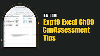 Exp19_Excel_Ch09_CapAssessment_Tips | Excel Ch09 CapAssessment Tips | @myitlabsolutions161