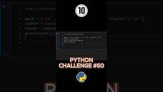 Can You Solve This Python Counter Index Puzzle? 🐍 #PythonChallenge