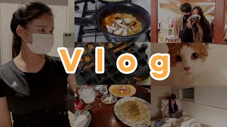 리밍Vlog🍄2달만의필라테스,엄청난근육통,연남동,홍대오브젝트,출퇴근러,와플첫실패,데이트,노묘집사,일상브이로그