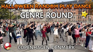 [KPOP IN PUBLIC] HALLOWEEN RANDOM PLAY DANCE [GENRE ROUND] 2024 IN DENMARK | EUNOIA DANCE CREW