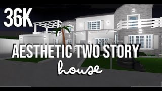 Roblox Welcome To Bloxburg Aesthetic Two Story House 36k