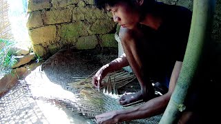 5 minutes Bamboo craft Part 21 - Bamboo Weaving Basket