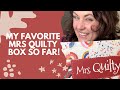 My FAVORITE Mrs Quilty Box yet!  @MrsQuilty