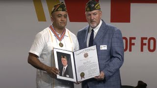2023 Distinguished Service Award - VFW Post 1370 Commander Modesto De la O