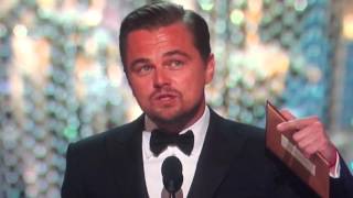 Leonardo DiCaprio Oscar Speech