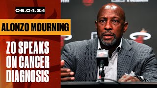 Miami HEAT | Alonzo Mourning Addresses Recent Cancer Diagnosis | June 4, 2024