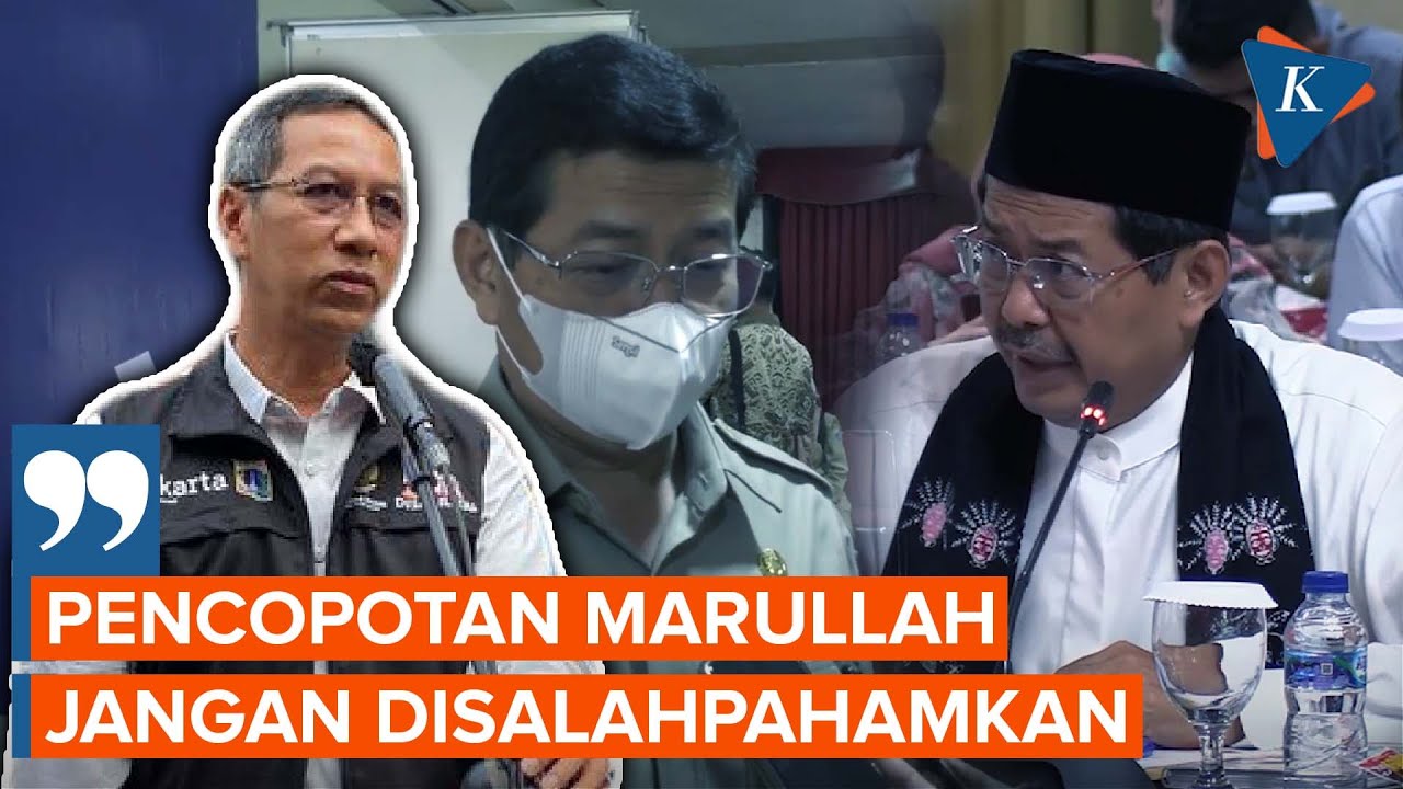 Marullah Matali Dicopot Dari Sekda DKI, Heru Budi Sebut Sudah Sesuai ...