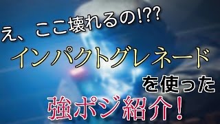 [レインボーシックスシージ] 強ポジ！ インパクトグレネードを使った強ポジ紹介！