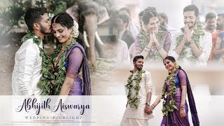 Enchanting Vows: A Traditional Hindu Wedding in Kerala | Abhijith \u0026 Aiswarya | Camrin Films