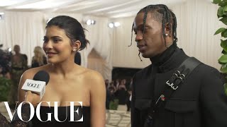 Kylie Jenner and Travis Scott on Their Parents' Night Out | Met Gala 2018 With Liza Koshy | Vogue