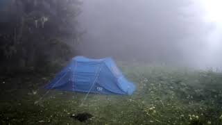 Camping at Abastumani Forest