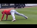 大谷翔平のセクシーストレッチ shohei ohtani s sexy stretch