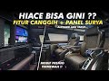 MODIF HIACE TERMEWAH + SOLAR PANEL !! | PERTAMA DI INDONESIA | Super Premium Seat + External AC