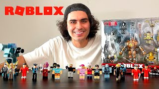 Abrindo Caixas de Mini-Figuras Roblox até completar a Coleção