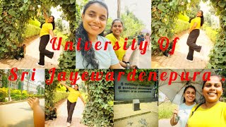 University Of Sri Jayewardenepura | ශ්‍රී ජයවර්ධනපුර විශ්වවිද්‍යාලයේ ගතවුණු දවසක්