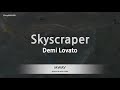 Demi Lovato-Skyscraper (Karaoke Version)