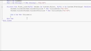 Speech Recognition in Visual Basic 2008