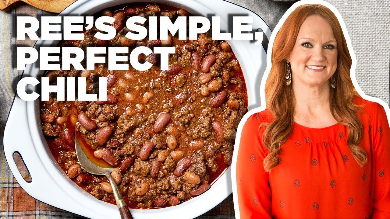 Simple, Perfect Chili With Ree Drummond | The Pioneer Woman | Food ...