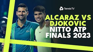 Novak Djokovic vs Carlos Alcaraz: Extended Highlights 🔥 | Nitto ATP Finals 2023