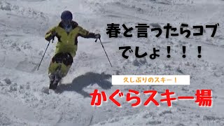 【かぐらスキー場】春と言ったらコブ！！！春はコブを楽しむ！#かぐらスキー場#ski#スキー#コブ#bumps