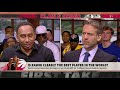 It’s about time people recognize Kawhi as the best player in the world – Max Kellerman  First Take
