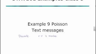 STAT 101 Examples Class 5, Example 9