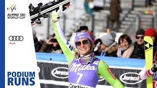 Ilka Stuhec | Ladies' Downhill #2 | Cortina | 3rd place | FIS Alpine
