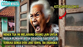 Nenek Tua Ini Melarang Orang Lain Masuk Rumahnya, Semua Orang Syok Saat Lihat Isinya,Ternyata