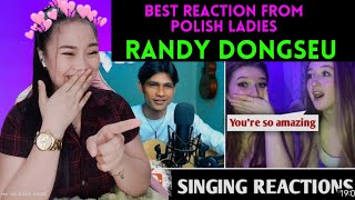 RANDY DONGSEU - Cewek Poland ini aku buat kaget 3 kali wkwk | SINGING REACTIONS OmeTV