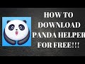 #DOWNLOADPANDAHELPER HOW TO DOWNLOAD PANDA HELPER FOR FREE