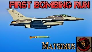 Falcon BMS 4.33 - F-16 First Bombing Flight