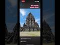 Prambanan Temple #siva temple Indonesia | Google Maps Adventure #shorts