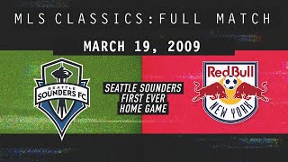 Seattle Sounders FIRST EVER HOME GAME in front of  SELL-OUT Crowd [Full Match]
