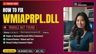 Fix wmiaprpl.dll and Task Manager Errors!