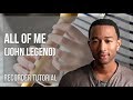 How to play All of Me by John Legend on Recorder (Tutorial)