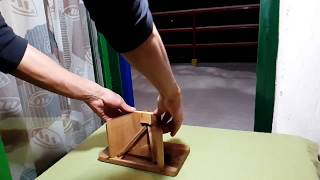 Japanese Aibiki Meditation Stool.