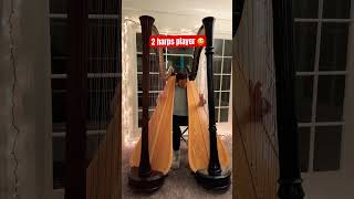 2 ବୀଣା ସହିତ ସାମ୍ବା ଖୋଳା! Ar #harpist #samba # 2harps