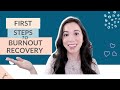 How to Recover from Burnout in 3 Steps | Pharmacist Burnout