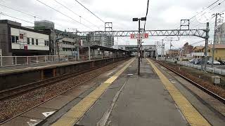 東加古川駅 特急はまかぜ通過 接近メロディ 2024.03.06