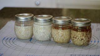 (Eng Sub) Overnight Oatmeal 4 Ways 隔夜燕麦早餐（4种做法）