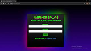 Glowing border HTML +CSS [Source code available]