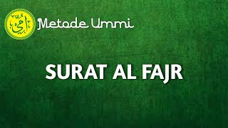 SURAT AL FAJR  | Metode Ummi