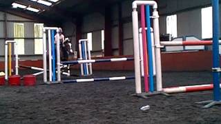 amy and smokey jumping 1m