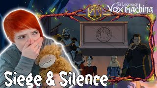 I'M SOBBING!! Vox Machina 3x08 Episode 8: Seige and Silence Reaction